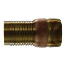 Midland Industries CNT-200-B - BUCHANAN RUBBER CNT Hose Barbed MPT Brass Combination King Nipple