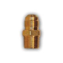 Midland Industries LF48-64 - MID-AMERICA FITTINGS LF48 Male Flared MIP Brass Half Union Adapter