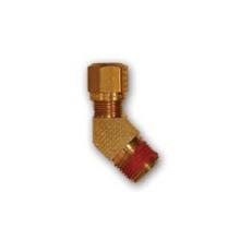 Midland Industries NT6945-84VS - MID-AMERICA FITTINGS NT6945 Tube OD Male NPTF Brass 45 deg Elbow