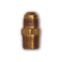 Midland Industries 248X10X6 - MID-AMERICA FITTINGS 248 SAE 45 deg Male Flared MPT Brass Half Union Adapter