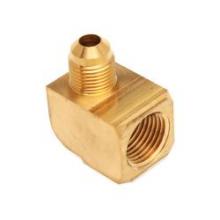 Midland Industries 250X6X8 - MID-AMERICA FITTINGS 250 SAE 45 deg Male Flared FPT Brass 90 deg Barstock Elbow