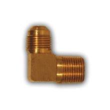 Midland Industries LF249X4X6 - MID-AMERICA FITTINGS LF249 SAE 45 deg Male Flared MPT Brass 90 deg Elbow