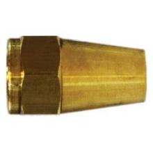 Midland Industries 10003 - MIDLAND INDUSTRIES 100 SAE Flared Brass Hex Long Rod Nut