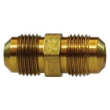 Midland Industries 10108L - MIDLAND INDUSTRIES 101 SAE 45 deg Male Flared SAE 45 deg Male Flared Brass Light Pattern Union