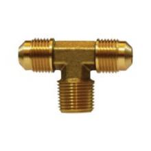 Midland Industries 10203 - MIDLAND INDUSTRIES 102 Male Flared Male Flared Male NPTF Brass Branch Tee