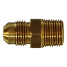 Midland Industries 10259 - MIDLAND INDUSTRIES 102 Male Flared Male NPTF Brass Adapter