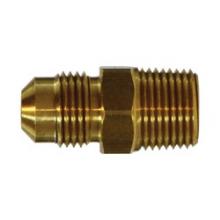 Midland Industries 10270EH - MIDLAND INDUSTRIES 1026 Male SAE 45 deg Flared MNPTF Brass Extra Heavy Union