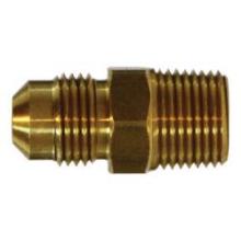 Midland Industries 10264 - MIDLAND INDUSTRIES 102 Male Flared Male NPTF Brass Adapter