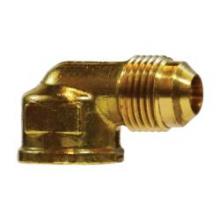 Midland Industries 10319 - MIDLAND INDUSTRIES 103 Male Flared FNPTF Brass 90 deg Elbow