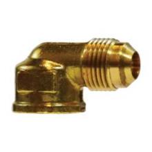 Midland Industries 10324 - MIDLAND INDUSTRIES 103 Male Flared FNPTF Brass 90 deg Elbow