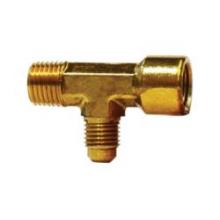 Midland Industries 10383 - MIDLAND INDUSTRIES 103 MIP FIP SAE 45 deg Male Flared Brass Adapter Tee/Service Tee