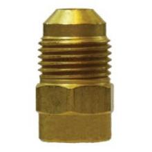 Midland Industries 10466 - MIDLAND INDUSTRIES 104 SAE 45 deg Male Flared SAE 45 deg Female Flared Brass Reducer