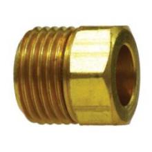 Midland Industries 12021 - MIDLAND INDUSTRIES 120 Male Inverted Flared Brass Hex Nut