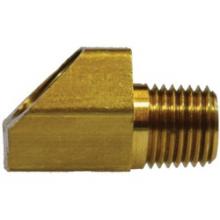 Midland Industries 12074 - MIDLAND INDUSTRIES 120 Female Inverted Flared MNPTF Brass 45 deg Elbow