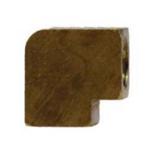 Midland Industries 12111 - MIDLAND INDUSTRIES 121 Female Inverted Flared FNPTF Brass 90 deg Elbow