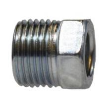 Midland Industries 12401 - MIDLAND INDUSTRIES 124 Male Inverted Flared Brass Hex Head Nut