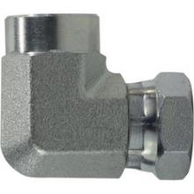 Midland Industries 150266 - MIDLAND INDUSTRIES 1502 3/8 in Female Pipe FNPSM Steel Swivel Adapter Union Elbow