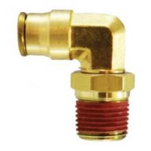 Midland Industries 20085 - MIDLAND INDUSTRIES 200 Push-In MIP Brass 90 deg Swivel Elbow