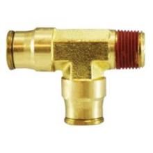 Midland Industries 20093 - MIDLAND INDUSTRIES 200 Tube OD Tube OD Male NPTF Brass Fixed Run Tee