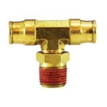 Midland Industries 20110 - MIDLAND INDUSTRIES 201 Tube OD Male NPTF Tube OD Brass Swivel Branch Tee