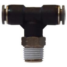 Midland Industries 20110C - MIDLAND INDUSTRIES 201 Tube OD Male NPTF Tube OD Composite Swivel Branch Tee