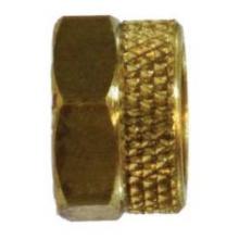 Midland Industries 20220 - MIDLAND INDUSTRIES 202 Flareless Brass Hex Nut