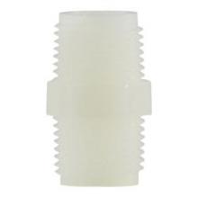 Midland Industries 28611W - MIDLAND INDUSTRIES 2861 MPT Nylon White Hex Nipple