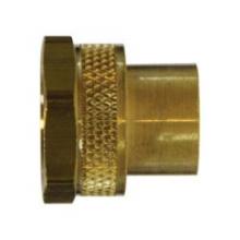 Midland Industries 30018 - MIDLAND INDUSTRIES 3001 3/4 in FGH FIP Brass Straight Rigid Adapter