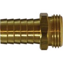 Midland Industries 707048-0612 - AMC® 707048-12 Hose Barbed 3/4 in MGH Brass Straight Male End Hex Adapter