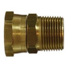 Midland Industries 30181 - MIDLAND INDUSTRIES 30 3/4 in FGH MNPTF Brass Straight Swivel Adapter