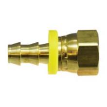 Midland Industries 30344 - MIDLAND INDUSTRIES 303 Push-On Hose Barbed FNPSM Ball Seat Swivel Brass Adapter