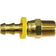 Midland Industries 30388 - MIDLAND INDUSTRIES 303 Push-On Hose Barbed MIP Brass Swivel Adapter