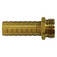 Midland Industries 30512 - MIDLAND INDUSTRIES 305 Garden Hose Barbed 3/4 in MGH Brass Straight Male End Hex Adapter