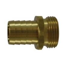 Midland Industries 30553 - MIDLAND INDUSTRIES 305 Garden Hose Barbed MNPSM Brass Short Shank Hex Adapter