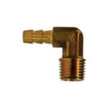 Midland Industries 707020-0806 - AMC® 707020 Hose Barbed MIP Brass 90 deg Elbow