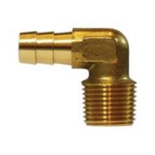 Midland Industries 32310 - MIDLAND INDUSTRIES 320 Hose Barbed Male BSPT Brass 90 deg Elbow