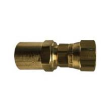 Midland Industries 32775 - MIDLAND INDUSTRIES 327 Hose Barbed FNPSM Brass Reusable Swivel Adapter