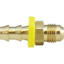 Midland Industries 32902 - MIDLAND INDUSTRIES 329 Push-On Hose Barbed 37 deg Male JIC Flared Brass Adapter