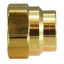 Midland Industries 38307 - MIDLAND INDUSTRIES 383 Tube Brass 125 psi Nut