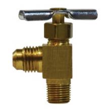 Midland Industries 46036 - MIDLAND INDUSTRIES 4603 Male Flared x MPT Connection -45 to 250 deg F Brass Body 90 deg Angle Needle