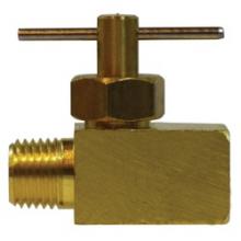 Midland Industries 46060 - MIDLAND INDUSTRIES 4606 MIP x FIP Connection 150 psi Pressure -45 to 250 deg F Brass Body Needle Val