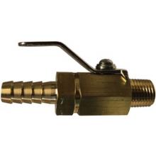 Midland Industries 46987 - MIDLAND INDUSTRIES 469 Hose Barbed x MIP Connection 1000 psi Pressure -40 to 300 deg F Brass Body Mi