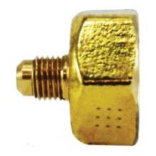 Midland Industries 50001 - MIDLAND INDUSTRIES 500 1/4 in SAE 45 deg Male Flared FIP Brass Drum Adapter