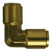 Midland Industries 650800 - MIDLAND INDUSTRIES 650 Push-In Tube Push-In Tube Brass 90 deg Union Elbow