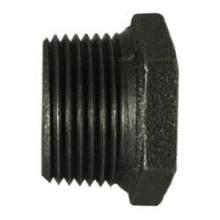 Midland Industries 65523 - MIDLAND INDUSTRIES 655 MPT FPT 1/2-14 Thread Iron Black Reducer Hex Bushing