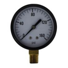 Midland Industries 80031 - MIDLAND INDUSTRIES 8003 2-1/2 in Dial 1/4 in Connection Pneumatic Pressure Gauge