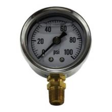 Midland Industries 80601 - MIDLAND INDUSTRIES 8060 1-1/2 in Dial +/-1.5 % Accuracy 1/8 in Connection Pneumatic Pressure Gauge