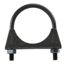 Midland Industries 841175 - MIDLAND INDUSTRIES 841 Carbon Steel Heavy-Duty Saddle Clamp