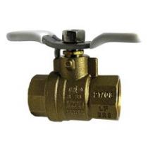 Midland Industries 940175TSSLF - MIDLAND INDUSTRIES 94017 FIP 600 psi WOG Pressure -22 to 302 deg F Lead-Free Forged Brass Body Ball 