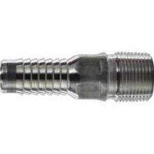 Midland Industries 973623 - MIDLAND INDUSTRIES 9736 Hose Barbed MPT Aluminum Combination King Nipple